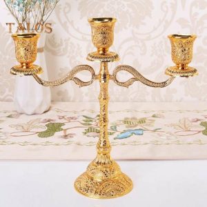 Candles & Holders | Metal 1/3/5-Arm Candle Holder Candlestick Dinner Wedding Party Table Decoration Live City Fashion Home Decor Candles & Holders Candles & Holders