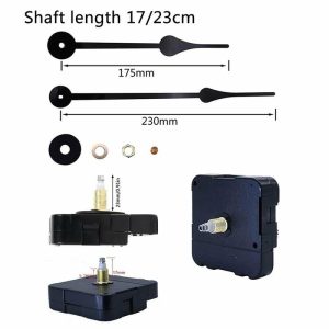 Clocks | A Set Of Lock Movement Large Torque Wall Clock Movement Diy Clock And 230Mm Clocks Clocks