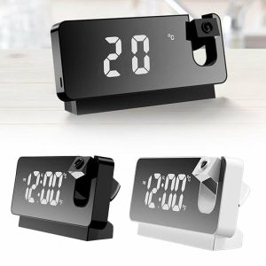 Clocks | Clock Alarm Clocks Convertible Dual Electronic Digital Clocks black