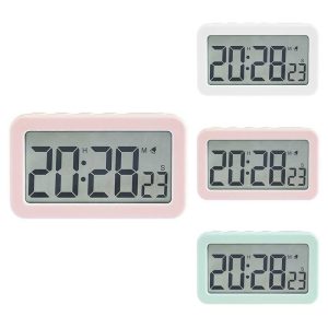 Clocks | Digital Alarm Clock Battery Operated 12/24H Lcd Display Desktop Clock With Snooze Mode Timer For Clocks Clocks