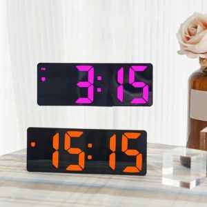 Clocks | Digital Alarm Clock Large Screen Snooze Function Easy-To-Read Multifunctional Desktop Led Alarm Clock Office Supplies Clocks Clocks