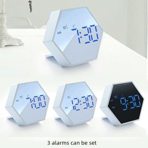 Clocks | Electronic Clock Led Countdown Home Decoration Wall Clocks Sound-Controlled Snooze Alarm Clock Electronic Digital Desktop Watch Clocks Clocks