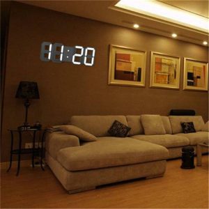 Clocks | Led Digital Wall Clock With 3 Levels Brightness Alarm Clock Wall Hanging Clock Wall Clock Home Decor Clocks blue