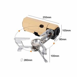 Curtain Decorative Accessories | Camping Cassette Stove Portable Folding Camp Gases Burner Butane Stove 2600W With Electronic Curtain Decorative Accessories Curtain Decorative Accessories