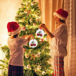 Curtain Decorative Accessories | Christmas Ornament Kit Family Customized Christmas Tree Hanging Decorating Kit Festival Gift For Curtain Decorative Accessories Curtain Decorative Accessories