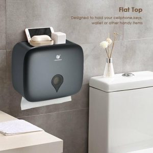 Curtain Decorative Accessories | Chuangdian Wall Mounted C-Fold Hand Towel Dispenser Waterproof Toilet Paper Tissue Dispenser Holder Curtain Decorative Accessories champagne