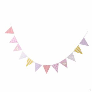 Curtain Decorative Accessories | Lovely Pink Wooden Banner Garland Happy Party Hanging .5M Curtain Decorative Accessories Curtain Decorative Accessories