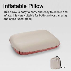 Curtain Decorative Accessories | Outdoor Camping Pillow 3D Sponge Inflatable Pillow Ultralight Portable Home Office Sleeping Pillow Curtain Decorative Accessories Curtain Decorative Accessories