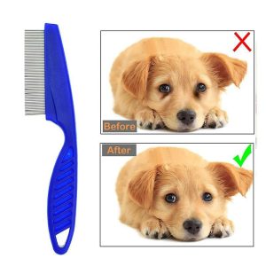 Curtain Decorative Accessories | Rabbit Grooming Brush Pet Hair Remover Flea Comb Shampoo Bath Brush For Hamster Guinea Pig Rabbit Small Pet Accessories Curtain Decorative Accessories blue