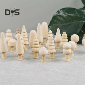 Figurines & Miniatures | 10Pcs/Set Fine Workmanship Painted Children’s Toys Creative Modern Crafts Painting Mushroom Miniatures Figurines & Miniatures as the picture