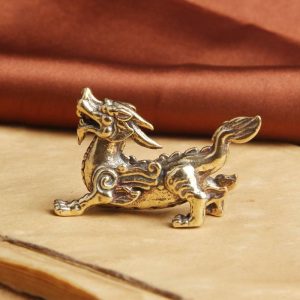 Figurines & Miniatures | Brass Chinese Ancient Beast Pixiu Home Decor Lucky Animal Figurines Statue Figurines & Miniatures Figurines & Miniatures