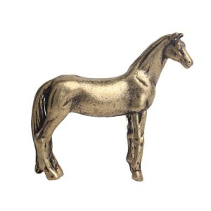 Figurines & Miniatures | Collectable Chinese Bronze Carved Lovely Animal Zodiac Horse Woral Wealth Money Exquisite Small Statues Figurines & Miniatures Figurines & Miniatures