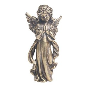 Figurines & Miniatures | Copper Praying Angel Statue Small Ornaments Brass Angel Figurines Desktop Decorations Home Decor Accessories For Room Figurines & Miniatures Figurines & Miniatures