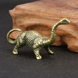 Figurines & Miniatures | Copper Solid Dinosaur Personality Interesting Antique Brass Crafts Desktop Decoration Ornament Figurines & Miniatures Figurines & Miniatures