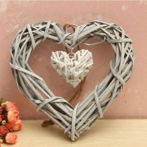 Figurines & Miniatures | Display Mold Double Ornament Handmade Heart Shape Design Hanging Home Decoration Supplies For Living Room Figurines & Miniatures Figurines & Miniatures