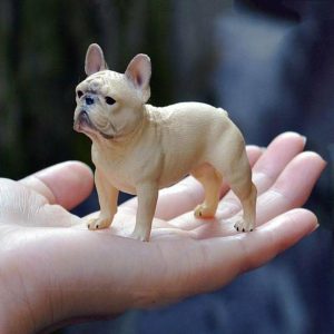 Figurines & Miniatures | Fun Bulldog Statue Convenient Natural Pigments Small Size Bulldog Sculpture For Indoor Figurines & Miniatures Figurines & Miniatures