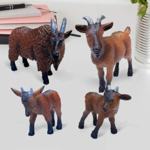 Figurines & Miniatures | Goat Figure Shape Fashion Fall Resistant Party Home Miniature Simulation Goat Decoration Model Figure Figurines & Miniatures Figurines & Miniatures