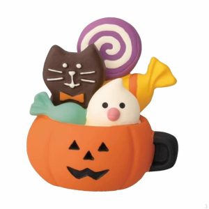 Figurines & Miniatures | Halloween Miniature Pumpkin Figurines Decoration Mini Resin Statue For Figurines & Miniatures as the picture