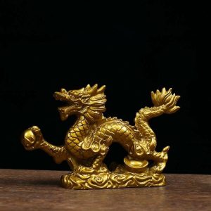 Figurines & Miniatures | Home Furnishings Meaningful Chinese Zodiac Twelve Statue Gold Dragon Statue Animal Ornament Figurines & Miniatures Figurines & Miniatures