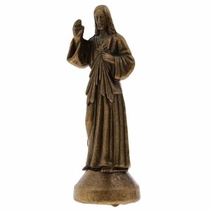 Figurines & Miniatures | Mini Jesus Holy Religious Figurine Magnetic Decoration Statue X1 Bronze 7Cm Figurines & Miniatures bronze