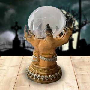 Figurines & Miniatures | Mystic Crystal Ball Innovative Widely Applied Eye-Catching Useful Creative Celestial Crystal Ball Decor For Garden Figurines & Miniatures as the picture