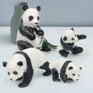 Figurines & Miniatures | Panda Model Realistic Fashion Form Fine Party Home Craftsmanship Solid Simulation Decoration Panda Figure Toy Figurines & Miniatures Figurines & Miniatures