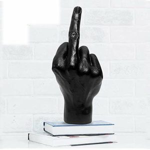 Figurines & Miniatures | Personalized Middle Finger Statue Nordic Resin Figurines Craft Sculptures Ornament Home Office Decorations Living Room Decor Figurines & Miniatures Figurines & Miniatures