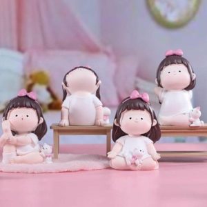 Figurines & Miniatures | Practical Yoga Girl Statue Exquisite Long Lasting Collectible Figurines & Miniatures Figurines & Miniatures