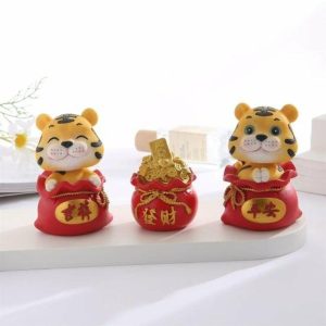 Figurines & Miniatures | Useful Tiger Figurines Miniature Exquisite Workmanship Novelty Lovely Figurines & Miniatures Figurines & Miniatures