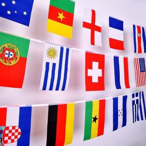 Flags, Banners & Accessories | National Flag Country Team String Flags Polyester Football Garden Party Decor Flags, Banners & Accessories Flags, Banners & Accessories