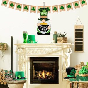 Flags, Banners & Accessories | St. Patrick’s Day Green Dwarf Decorations, St. Patrick’s Day Door Hanging Decorations Flags, Banners & Accessories Flags, Banners & Accessories