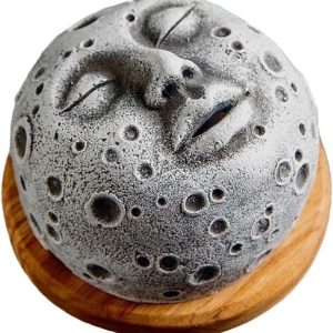 Incense & Incense Burners | 1 Pcs Moon Incense Burner Unique Moon Face Incense Cone Incense Cone Burner Holder Incense Holder For Men Incense & Incense Burners Incense & Incense Burners