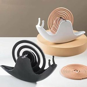 Incense & Incense Burners | Accddio Incense Holder,Mosquito Coil Holder,Snail Incense Burner Holder,Mosquito Coil Burner Of Iron Material For Table Decorations Or Gifts (Black) Incense & Incense Burners black