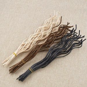 Incense & Incense Burners | 20Pcs Diffuser Stick Long Wavy Rattan Reed Fragrance Diffuser Replacement Refill Air Freshener Stick Accessory Home Fragrance Incense & Incense Burners beige