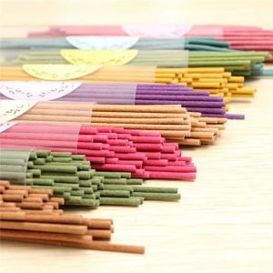 Incense & Incense Burners | 50Pcs Colorful Incense Burner Stick Fragrance Spices Natural Aroma Air Freshener Incense & Incense Burners as the picture