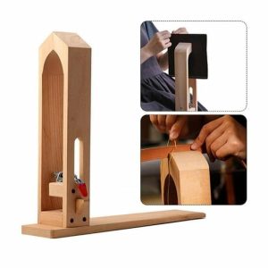 Curtain Decorative Accessories | Leather Hand Stitching Fixture Wooden Leather Fix Clamp Leather Sewing Tool Diy Leathercraft Wood Curtain Decorative Accessories Curtain Decorative Accessories