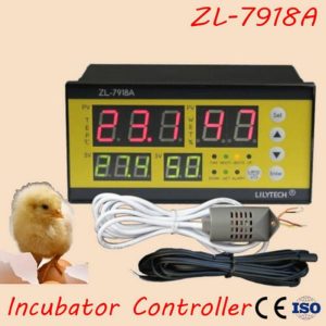 Curtain Decorative Accessories | Zl-7918A Multifunctional Automatic Controller Automatic Incubator Temperature Humidity Controller Curtain Decorative Accessories black